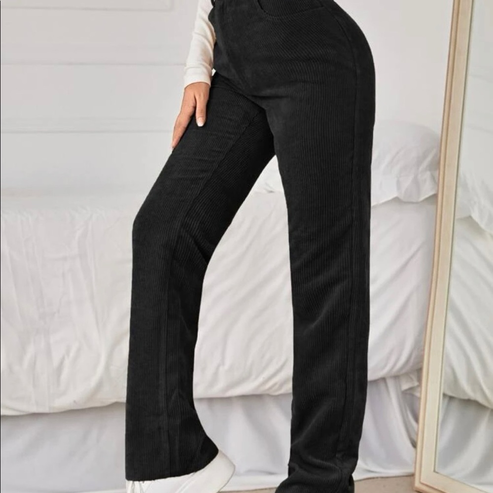 Wide Bottom Corduroy Pants🖤